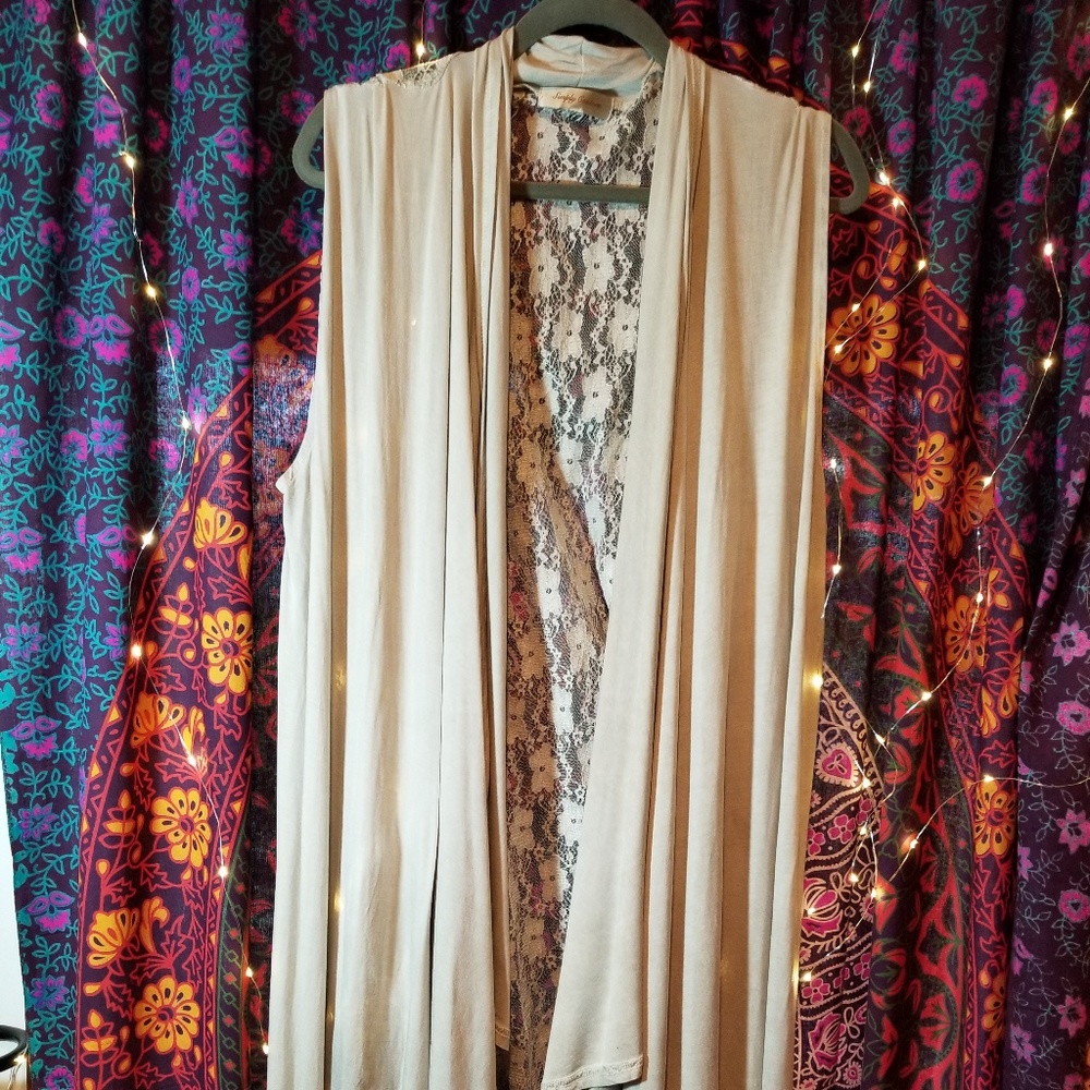 Sleeveless Duster